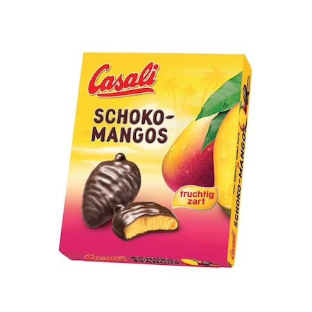 Casali Csokoládéba mártott mangós habcukorka (gluténmentes) 150 g