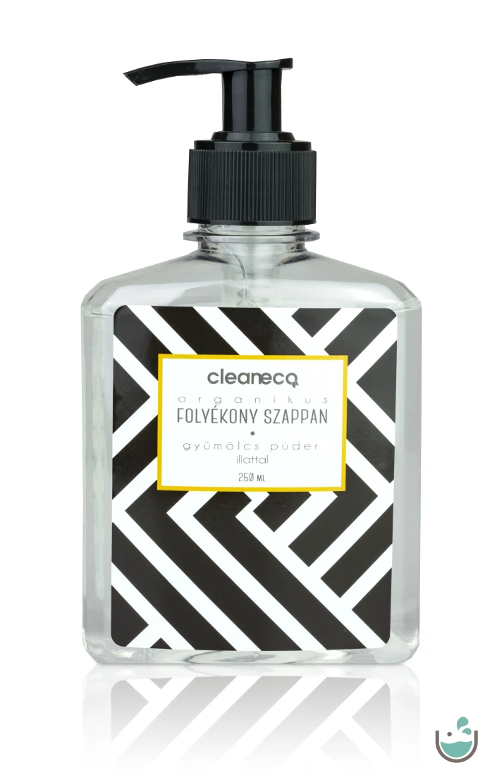 Cleaneco organikus folyékony szappan gyümölcsös púder illattal 250 ml