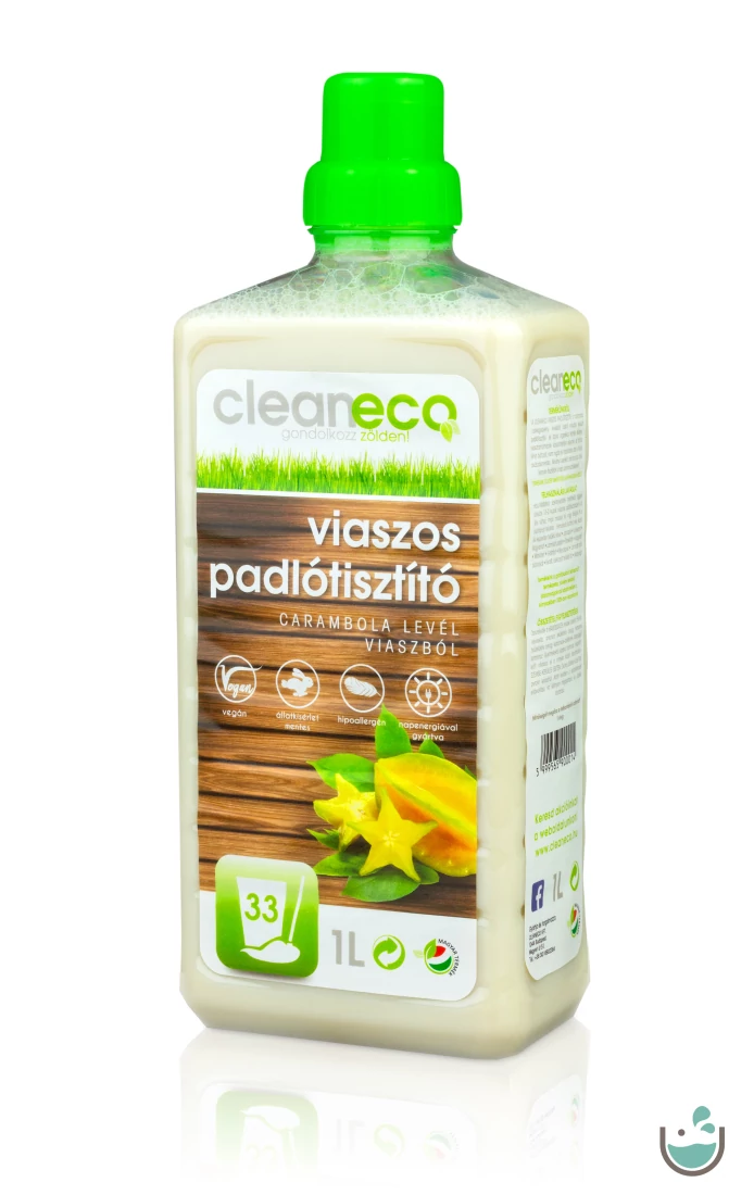 Cleaneco viaszos padlótisztító 1000 ml