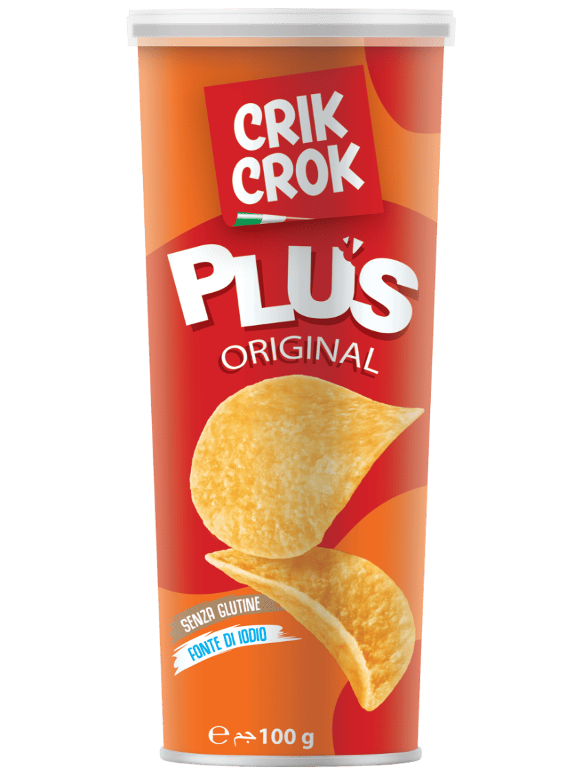 Crik Crok Gluténmentes sós chips 100 g