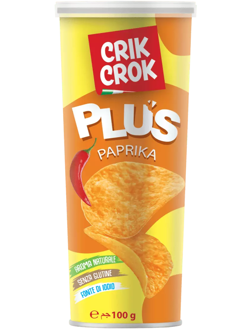 Crik Crok Gluténmentes Paprikás chips (nem csípős) 100 g