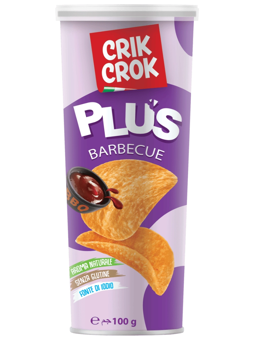 Crik Crok Gluténmentes barbecue chips 100 g