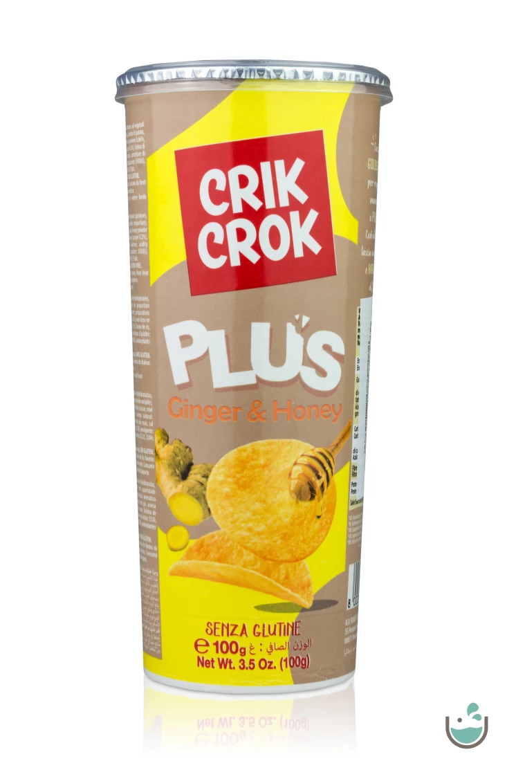 Crik Crok Gluténmentes mézes-gyömbéres chips 100 g