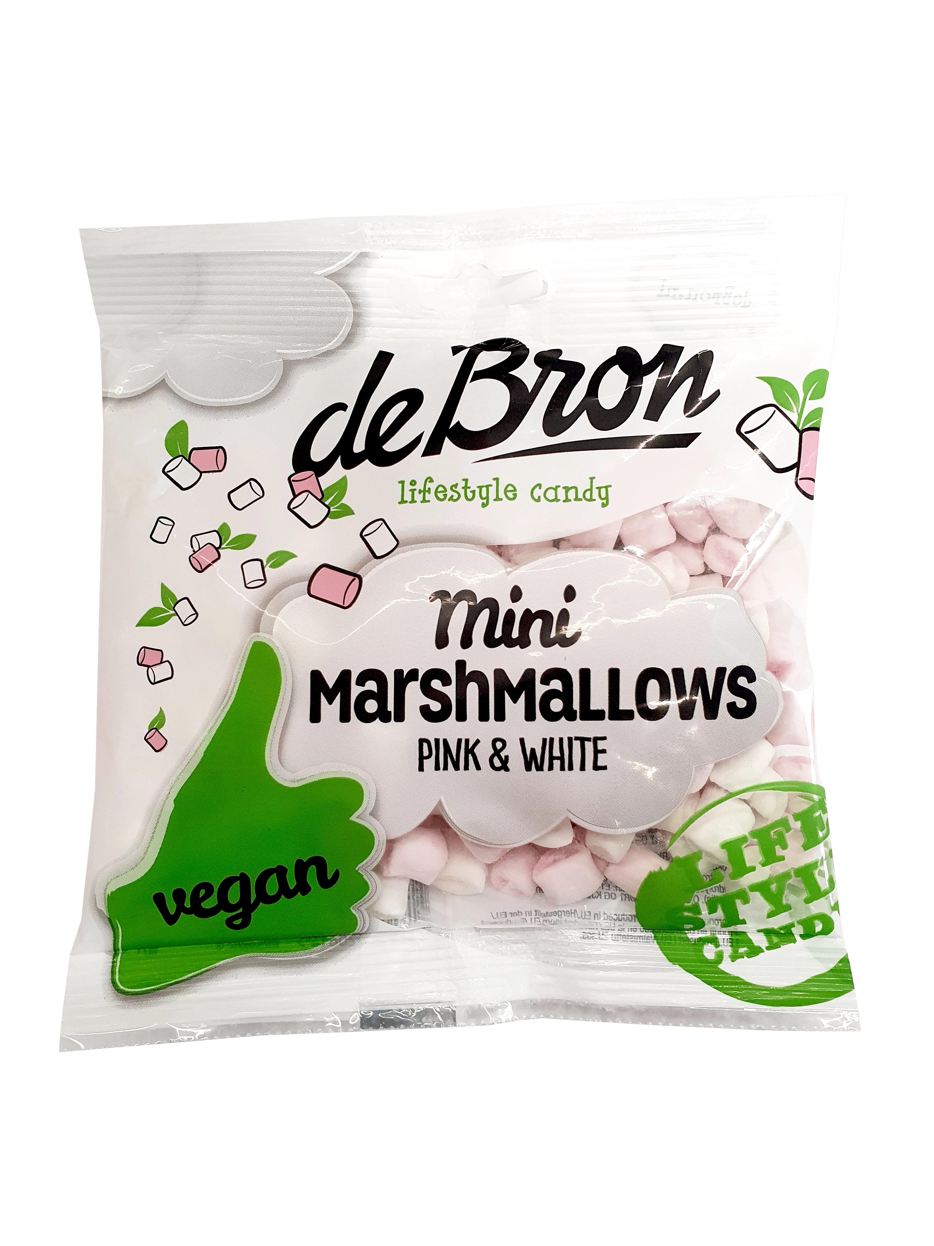 DeBron gluténmentes és vegán mini habcukor 75 g