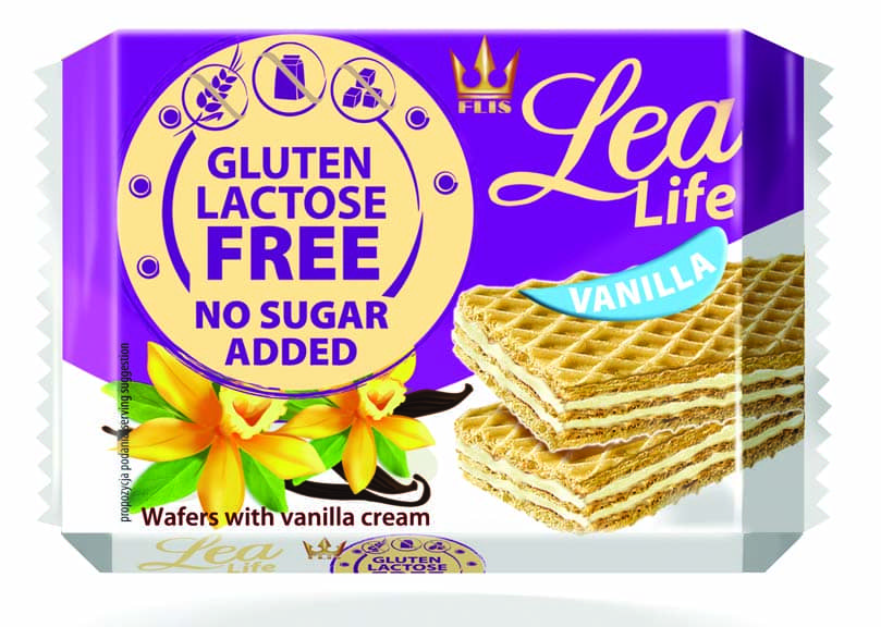 Lea Life – Vaníliás hozzáadott cukor, glutén, laktóz nélkül 95 g