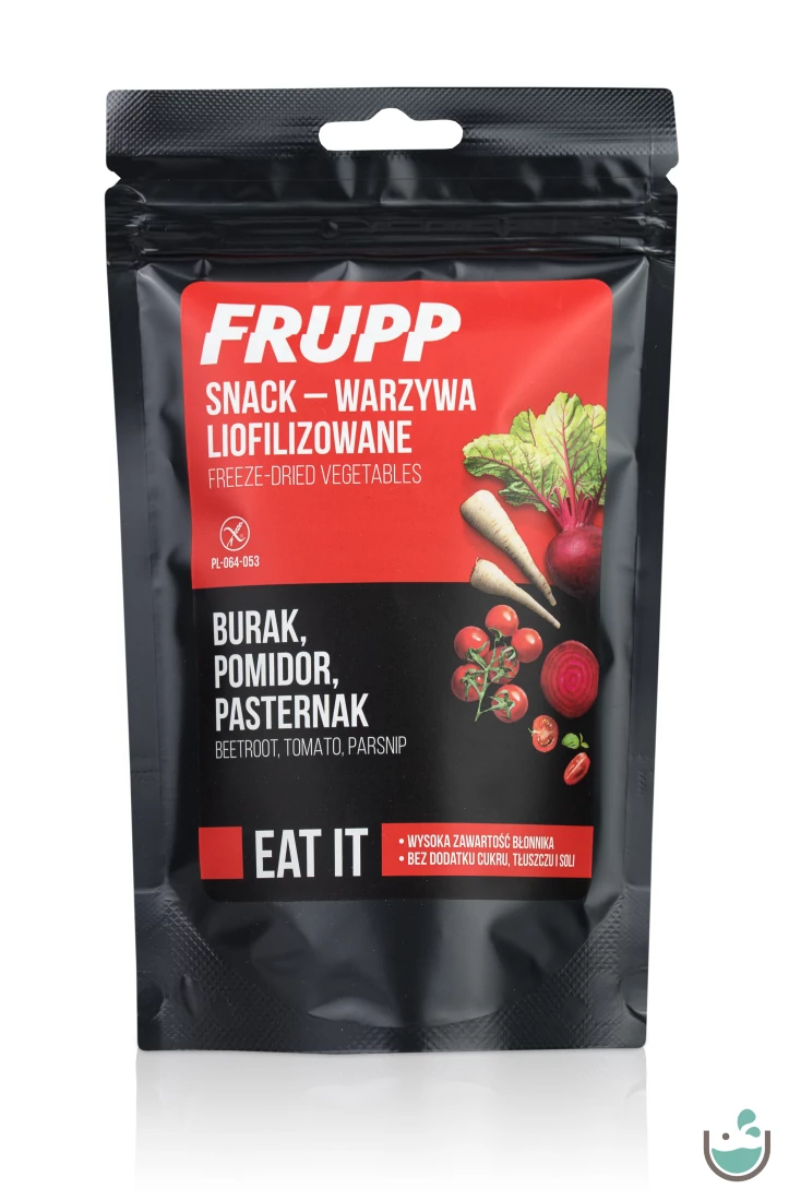 Frupp Liofilizált zöldségmix (cékla- paradicsom- paszternák) 15 g