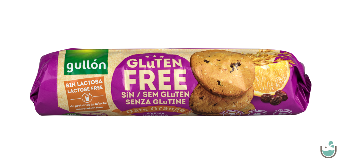 Gullón Oats Orange - gluténmentes keksz zabbal és naranccsal 180 g