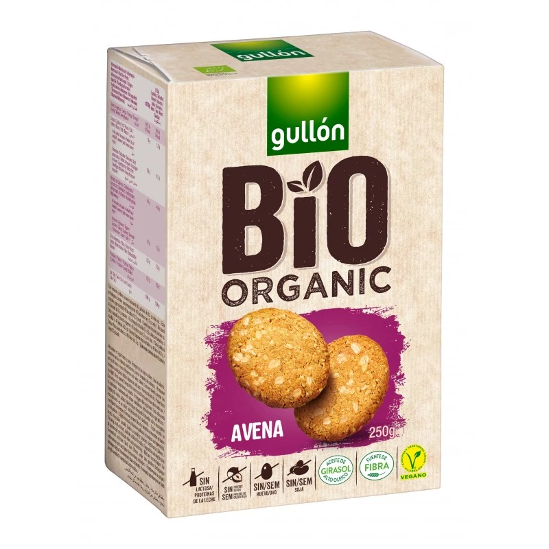 Gullón BIO zabkeksz 250 g