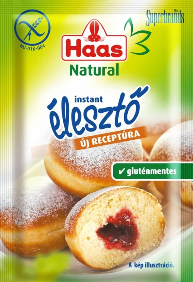 Haas Natural instant élesztő 7 g