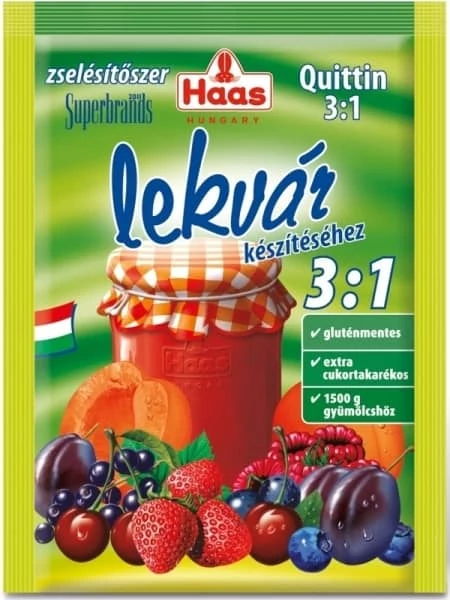 Haas Quittin 3:1 zselésítő befőzőszer 25 g