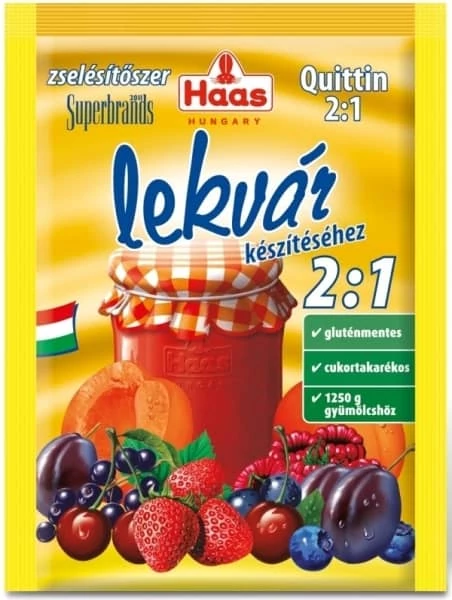 Haas Quittin light 2:1 zselésítő befőzőszer 25 g