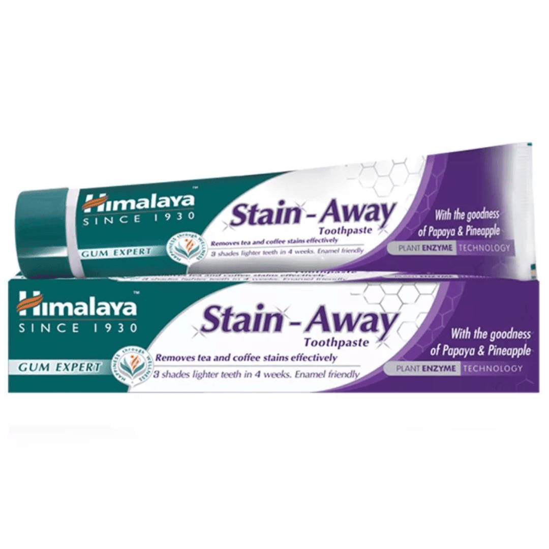 Himalaya Stain Away folteltávolító és fogfehérítő gyógynövényes fogkrém 75 ml