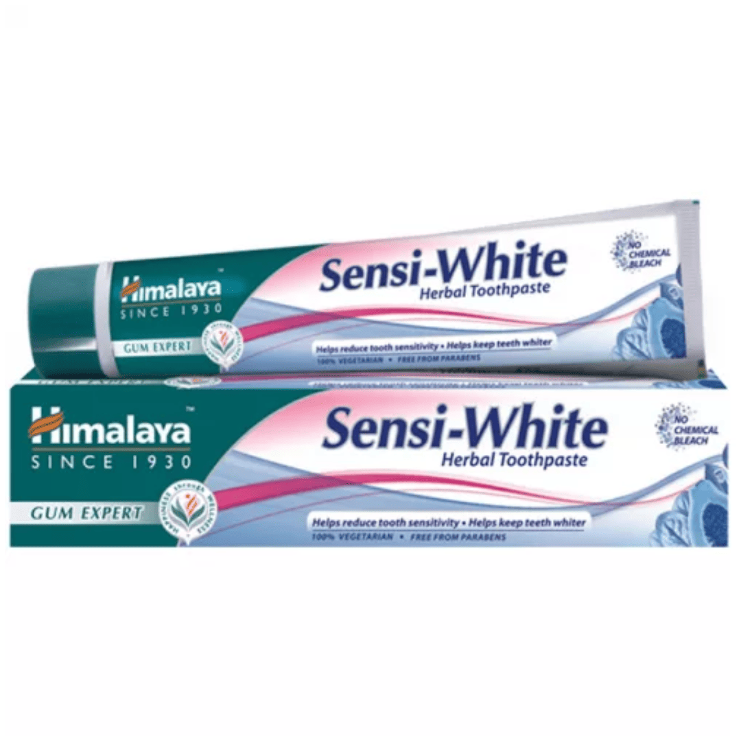 Himalaya Sensi White fogfehérítő gyógynövényes fogkrém érzékeny fogakra 75 ml