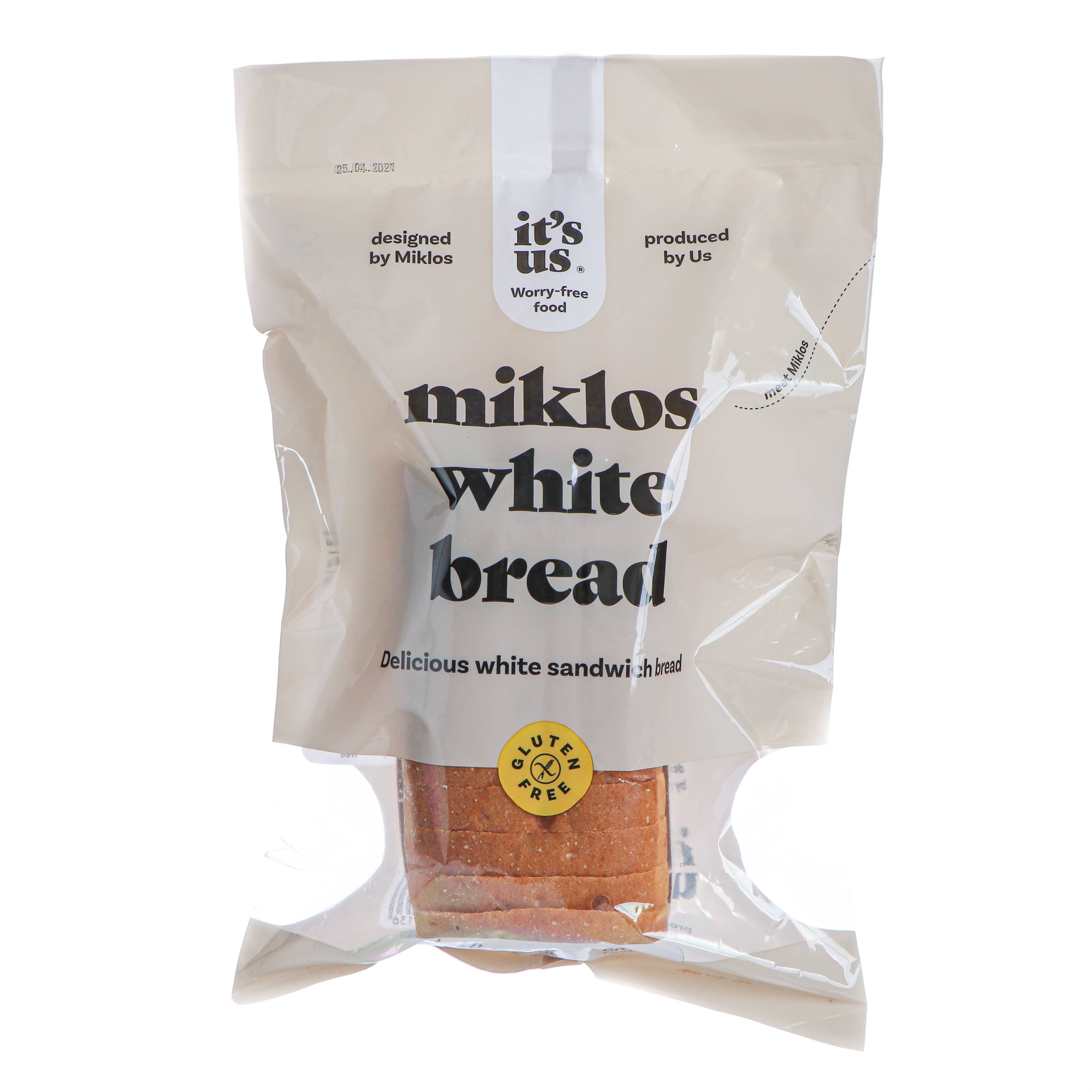 It's us MIKLOS' Fehér kenyér (gluténmentes) 300 g