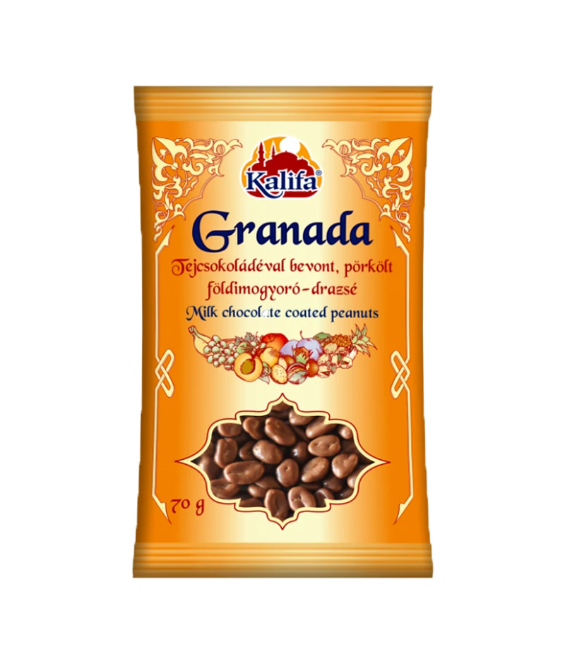 Kalifa Granada tejcsokoládés földimogyoró 70 g
