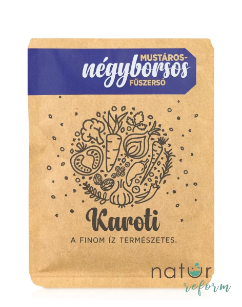Karoti Mustáros-négyborsos fűszersó 30 g