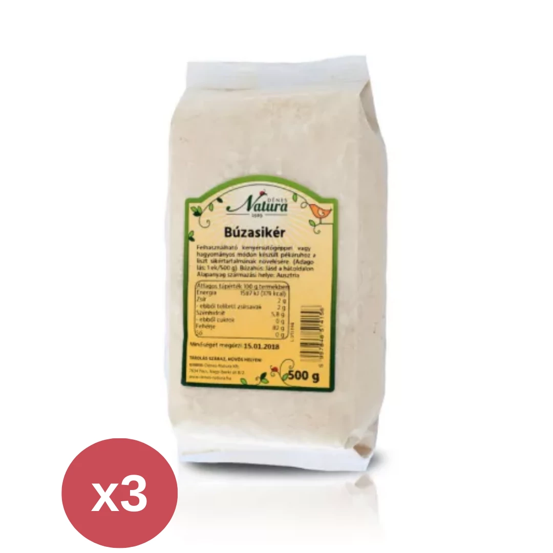 Dénes Natura Búzasikér 3X500 g