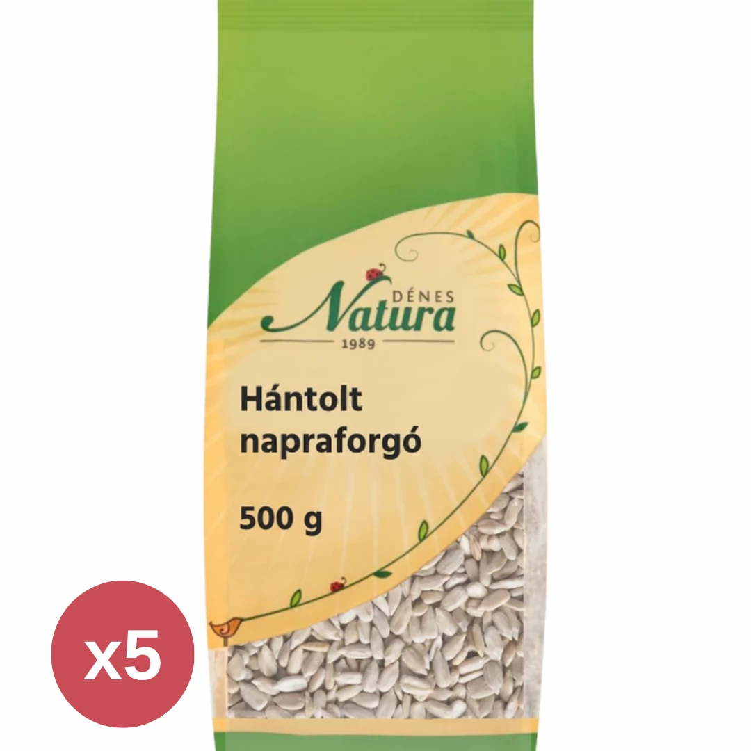 Dénes Natura Hántolt Napraforgó 5X500 g