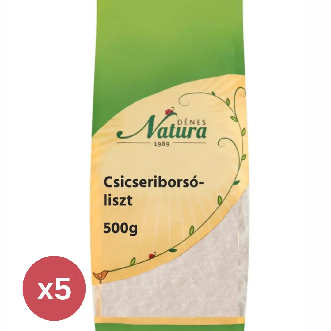 Dénes Natura Csicseriborsó liszt 5X500 g