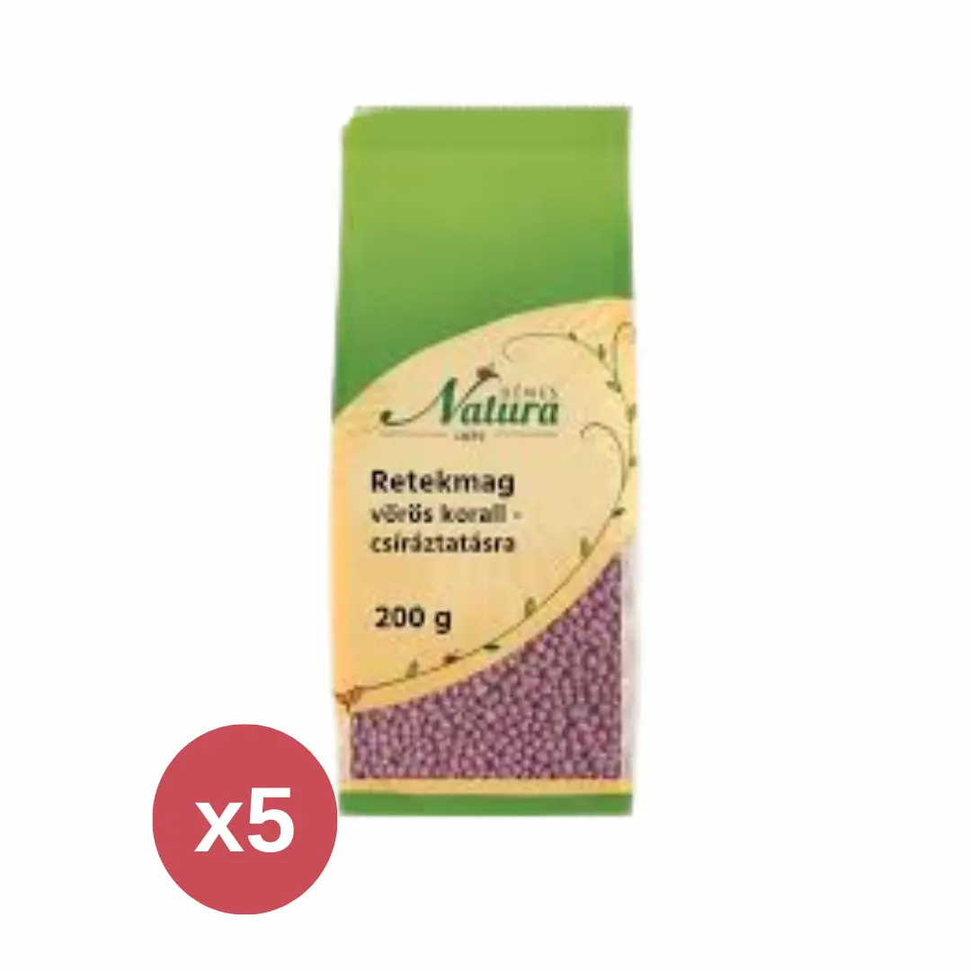 Dénes Natura Retekmag vörös korall csíráztatásra 5X200 g