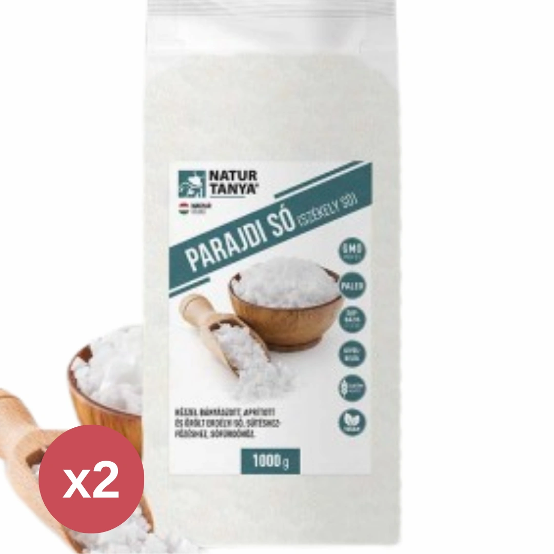 Natur Tanya® Parajdi só (Székely só) 2X1000 g