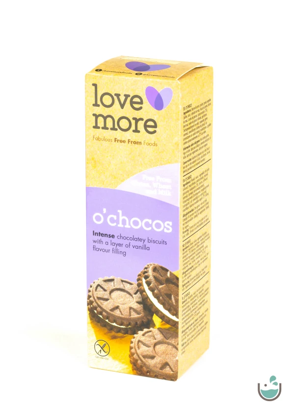LoveMore gluténmentes o’choco csokis keksz 125 g (gluténmentes)