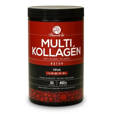 Mannavita Multi kollagén italpor natúr, 450 g