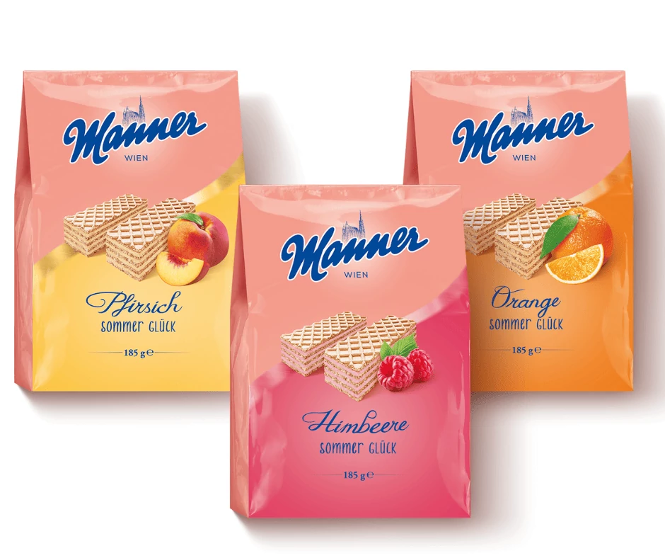 Manner Vegán Nyári ostya válogatás 3X185 g