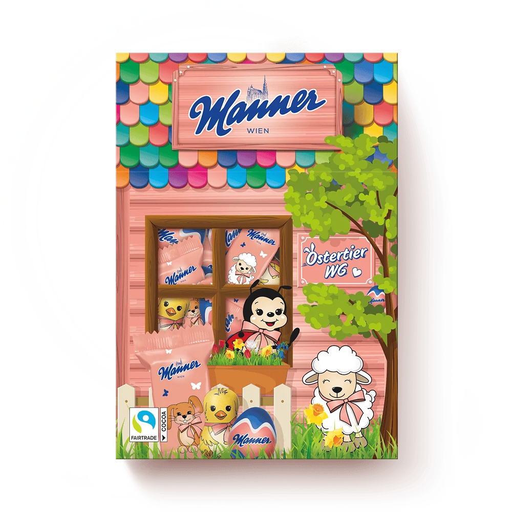 Manner Húsvéti házikó mini termékkel töltve 130 g