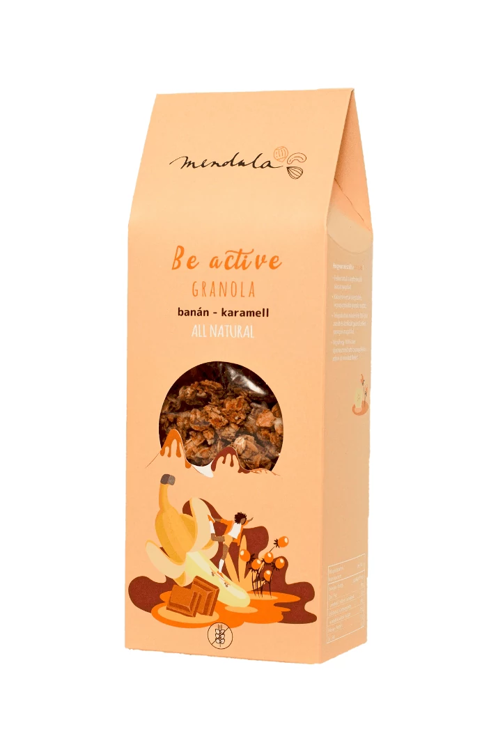 Mendula Banános-karamellás granola 250 g