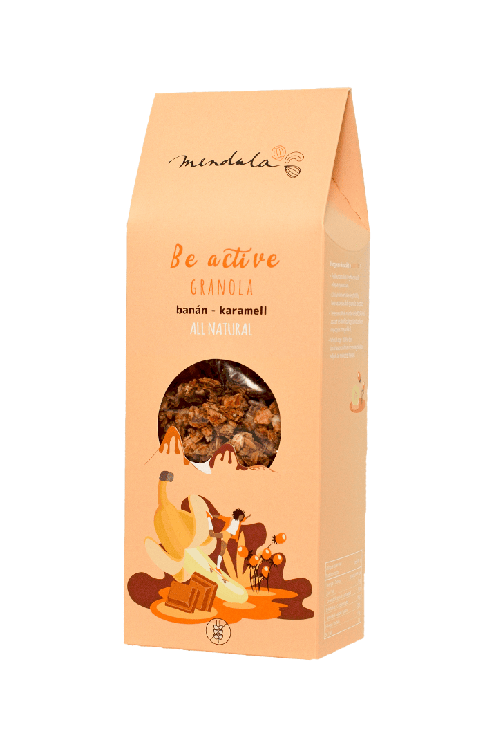 Mendula Banános-karamellás granola 250 g