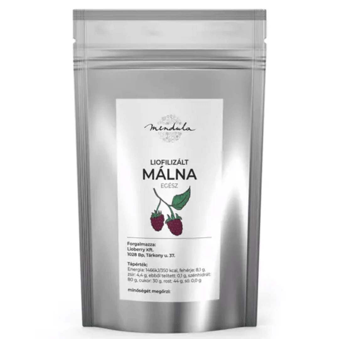 Mendula Liofilizált málna egész - 500 g 