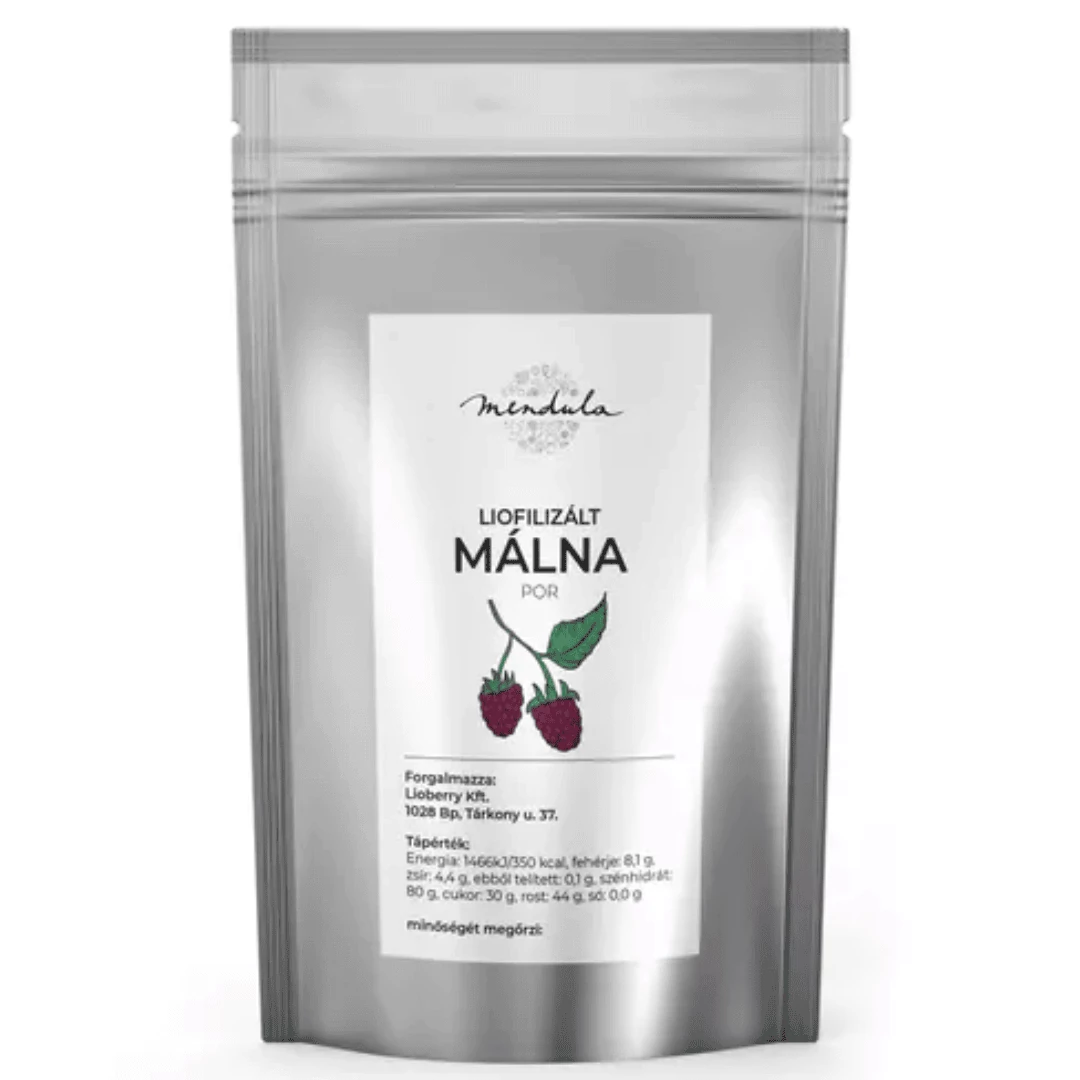 Mendula Liofilizált málna por - 500 g