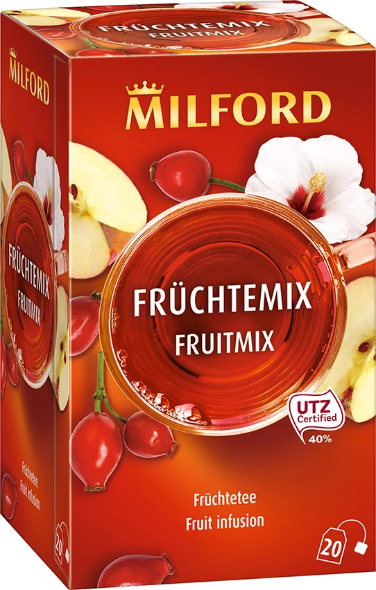 Milford Vegyes gyümölcs ízű gyümölcstea keverék 20 db filter 