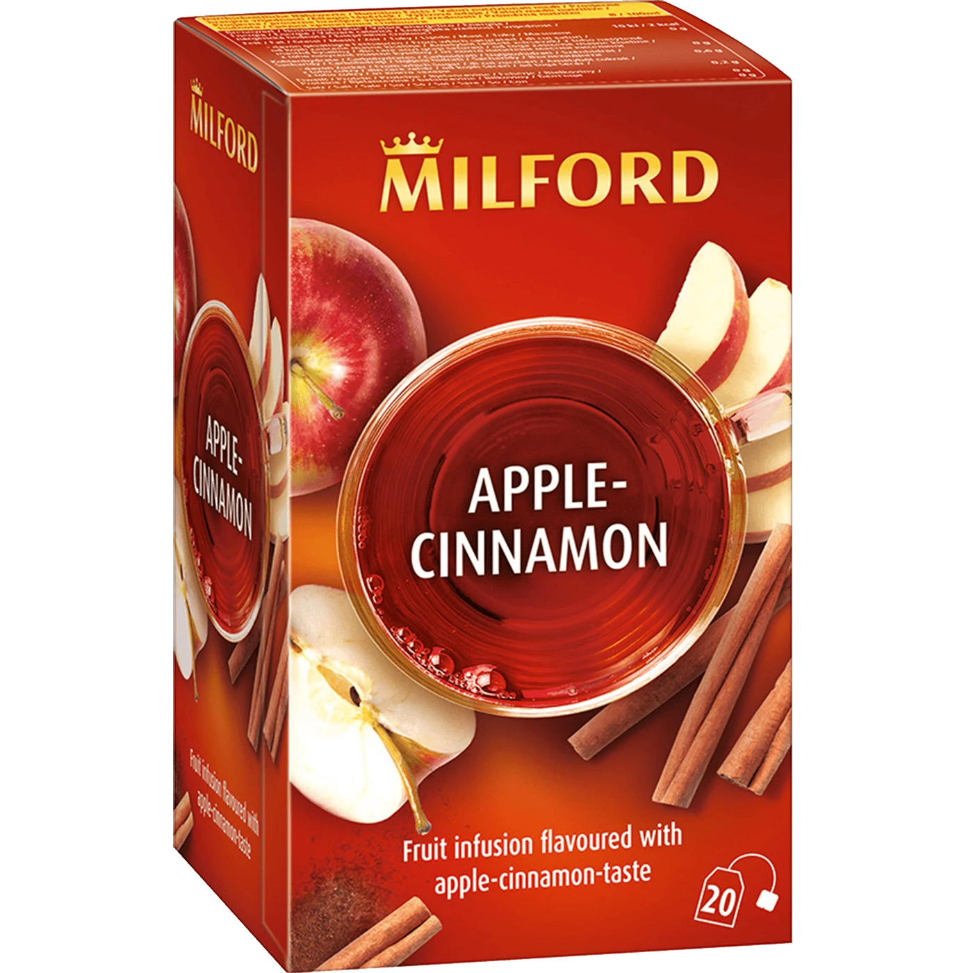 Milford Alma-fahéj ízesítésű gyümölcstea 20 db filter 