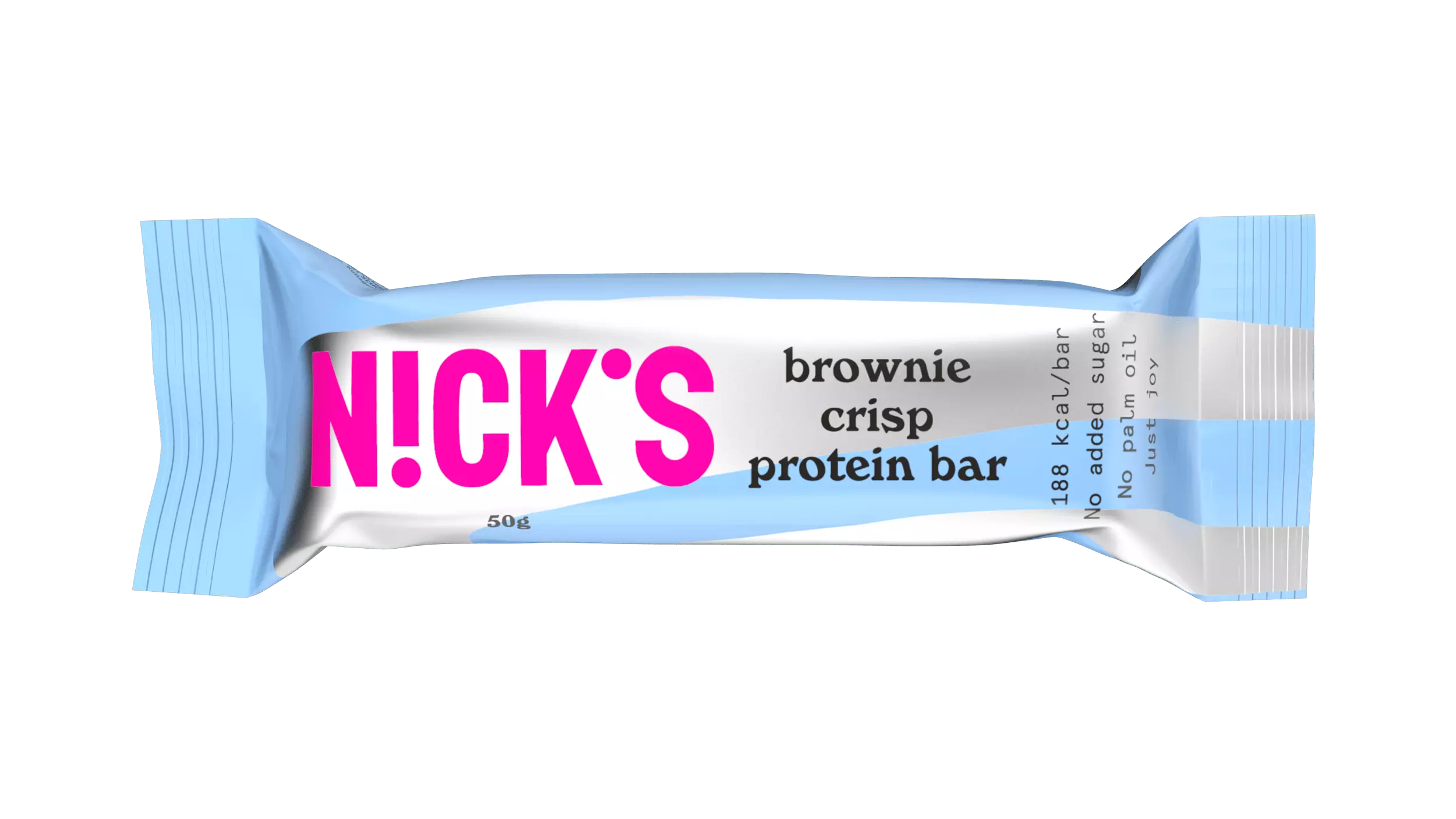 N!ck's Brownie crisp protein bar -  Gluténmentes brownie proteinszelet 50 g