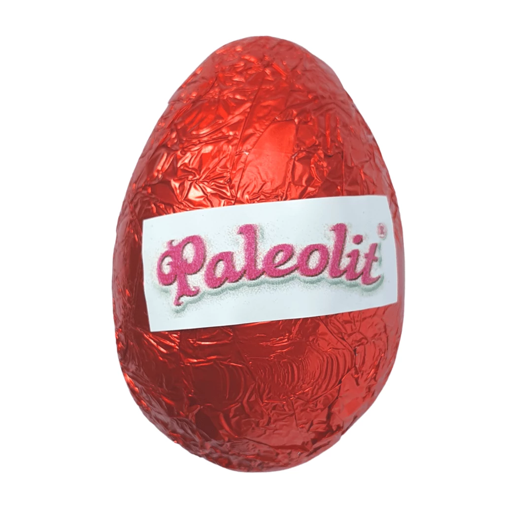Paleolit Tojás figura étcsokoládéból édesítőszerekkel 20 g