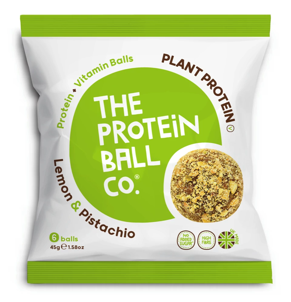 Protein Ball Citrom + pisztácia (vegán) 45 g