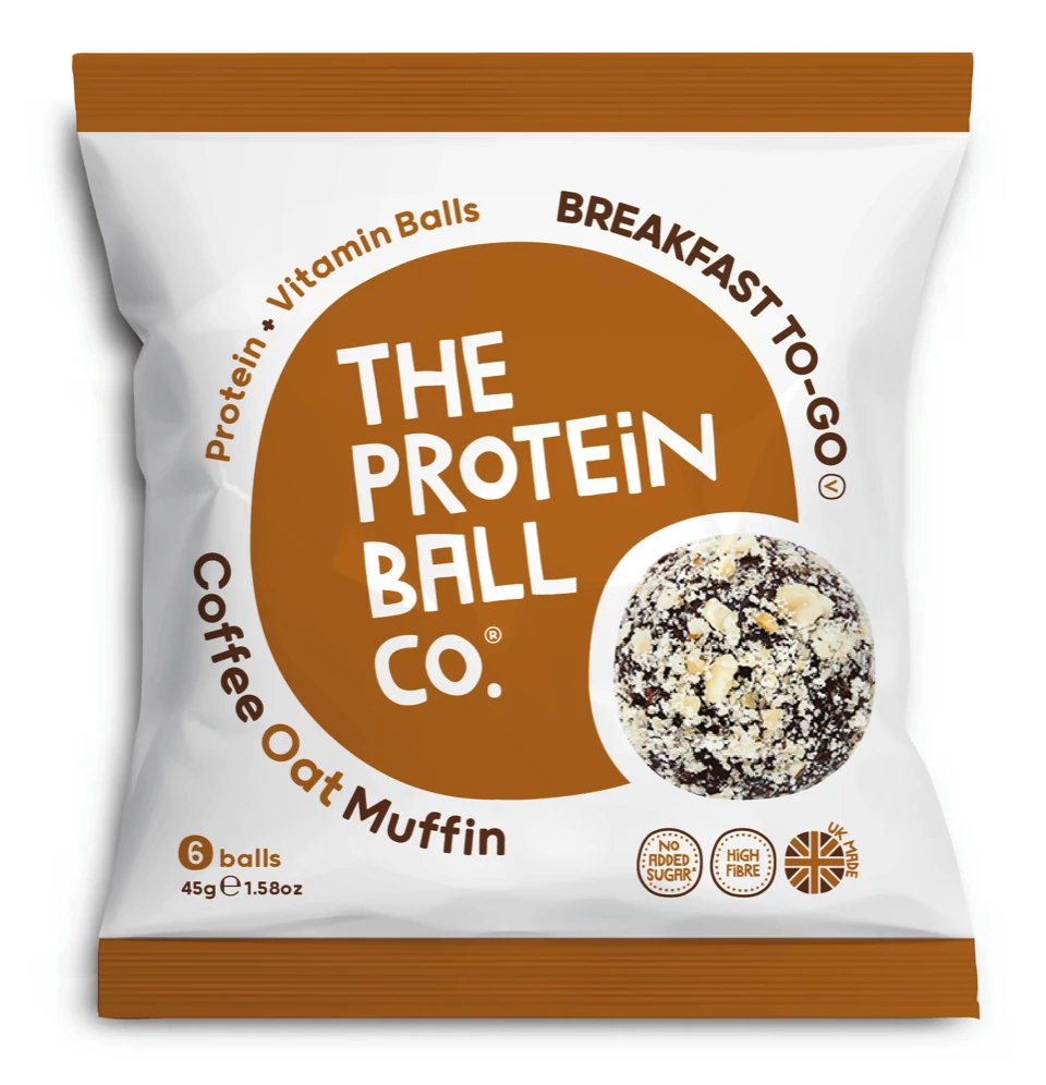 Protein Ball Zabgolyók mogyoró-kávé ízben 45 g