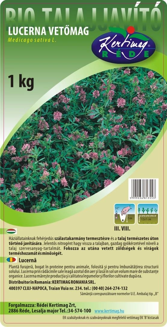 Rédei Kertimag Lucerna Plato 1000 g