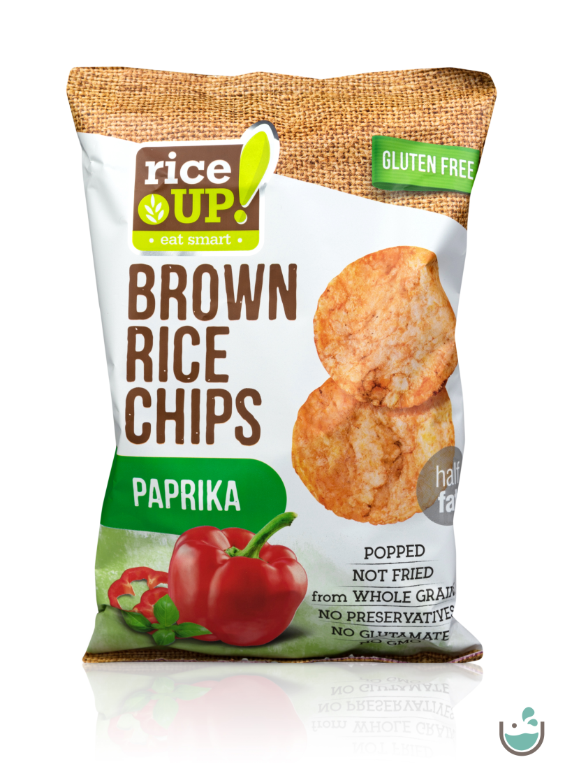 Rice UP! Paprikás barna rizs chips 60 g