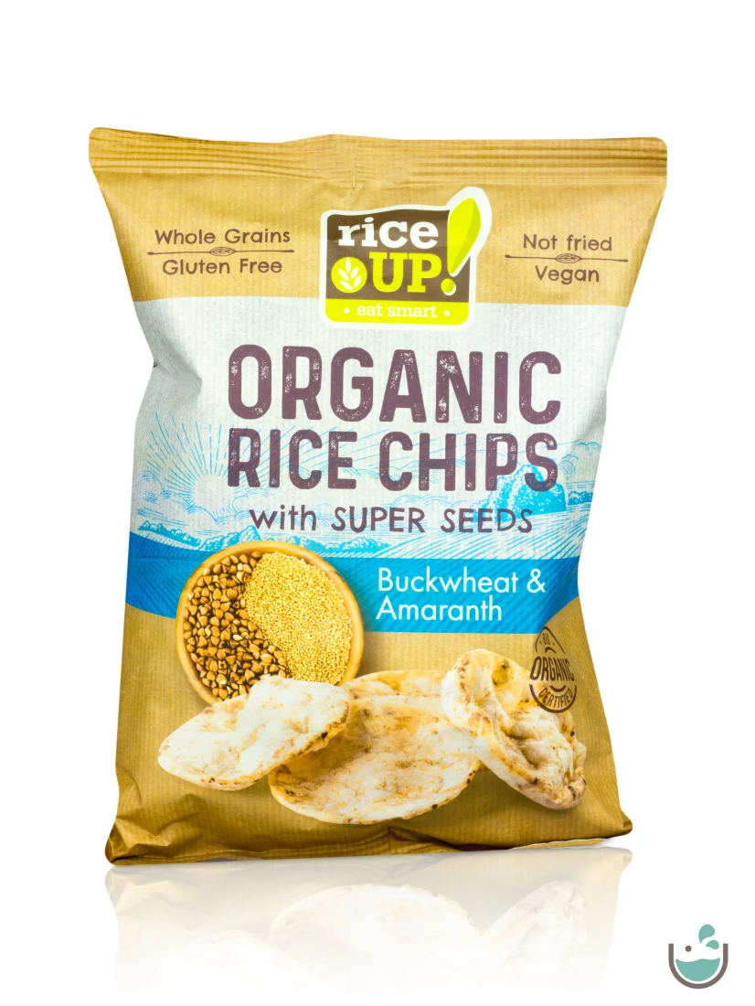 Rice UP! bio teljes kiőrlésű barna rizs chips hajdinával és amaránttal 25 g