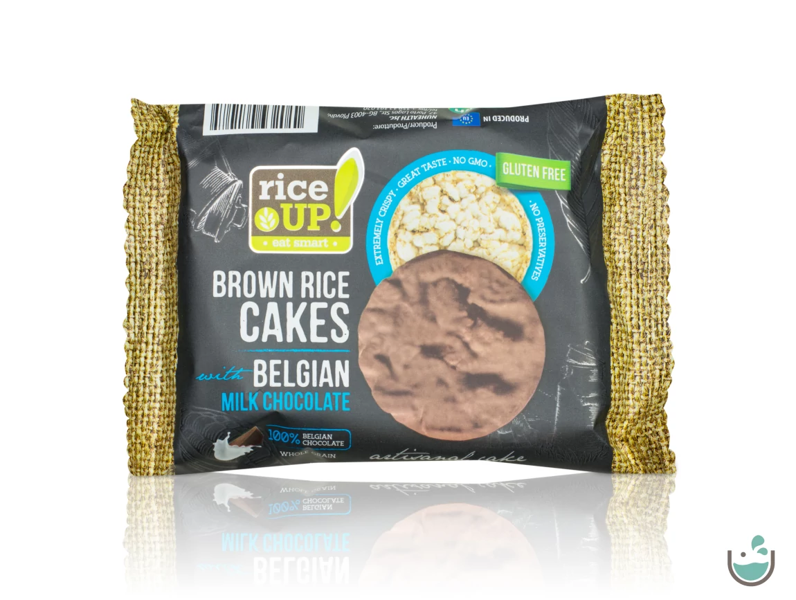 Rice UP! tejcsokoládés barna rizs snack 30 g