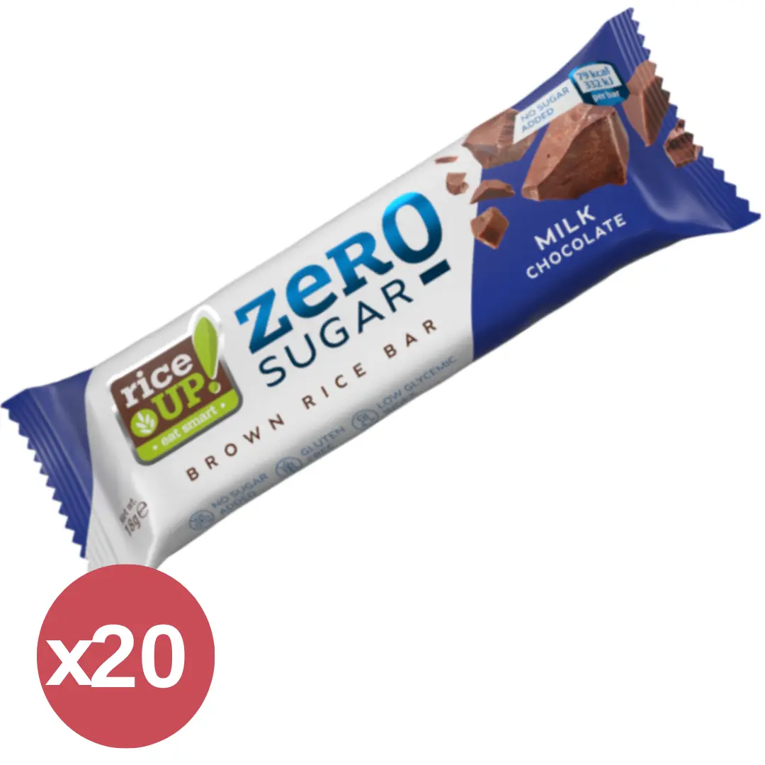 Rice UP! Zero Rizsszelet tejcsokoládéval kínáló 20X18 g