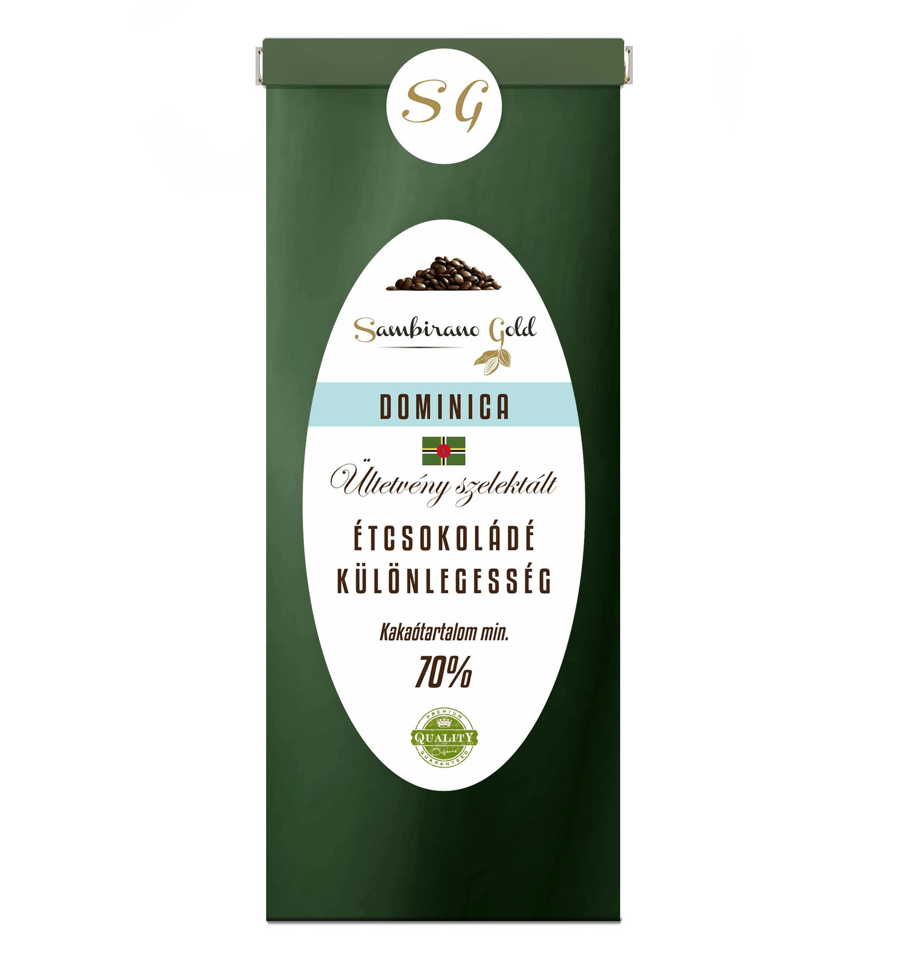 Sambirano Gold Dominikai Étcsokoládé Különlegesség (70%) 50 g