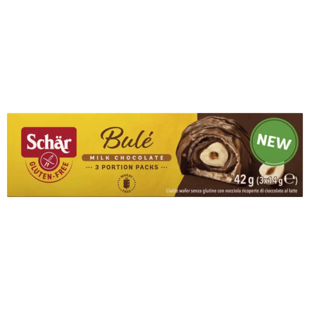 Schär Bulé praliné mogyorókrémmel és egész mogyoróval 42 g