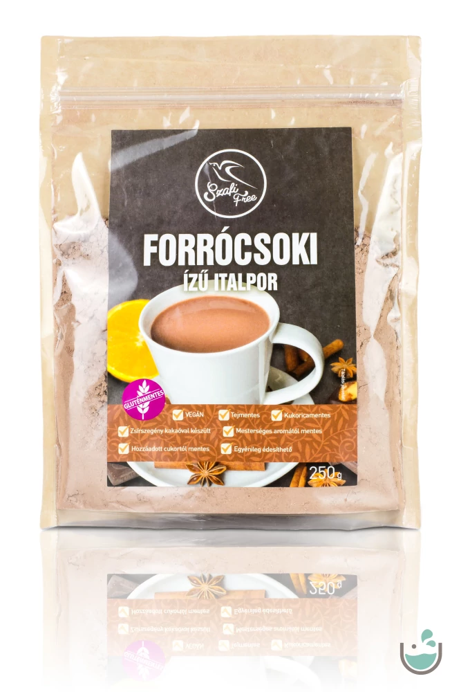 Szafi Free forró csoki ízű italpor 250 g