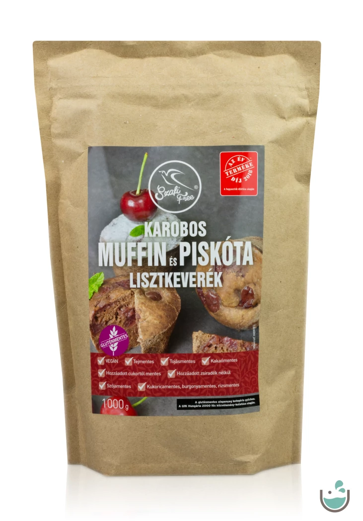 Szafi Free karobos muffin és piskóta lisztkeverék 1000 g