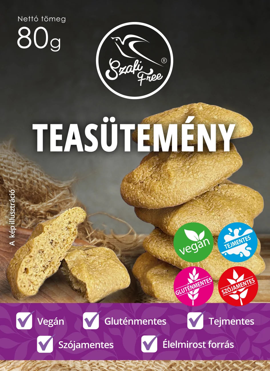 Szafi Free teasütemény (gluténmentes) 80 g