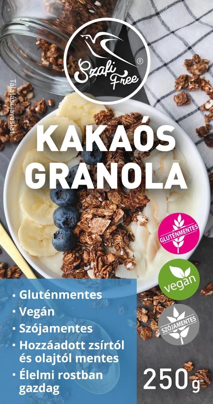 Szafi Free Kakaós Granola 250 g